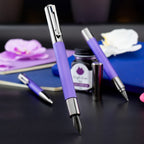 Monteverde Ritma Fountain Pen - Midnight Orchid RT (Special Edition) - penpencilink