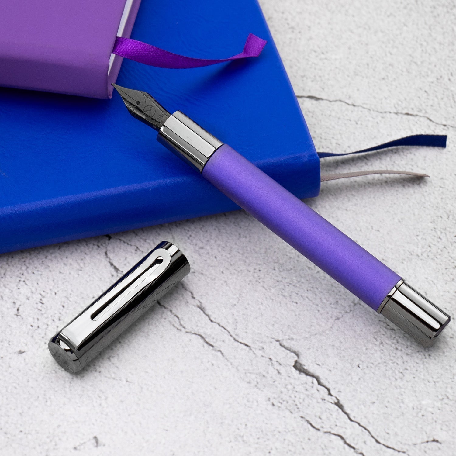 Monteverde Ritma Fountain Pen - Midnight Orchid RT (Special Edition) - penpencilink