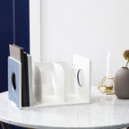 Litem | Book Rack with  3 Compartments | Organiser | Navy | My Room