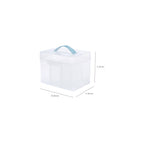 Litem | Multi Utility Storage Box With Lid | Orgnaizer | Grey | My Cube | For Office & Home