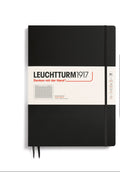 LEUCHTTURM1917 SQUARED NOTEBOOK-M SLIM A4-BLACK