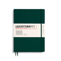 LEUCHTTURM1917 SQUARED NOTEBOOK MASTER SLIM A4+ (123 Pages)-FOREST GREEN