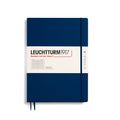 LEUCHTTURM1917 RULED NOTEBOOK MASTER SLIM A4+ (123 Pages)-NAVY