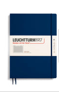LEUCHTTURM1917 SQUARED NOTEBOOK-M SLIM A4-NAVY