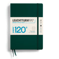 LEUCHTTURM1917 RULED NOTEBOOK EDITION 120 A5(203 Pages)-FOREST GREEN