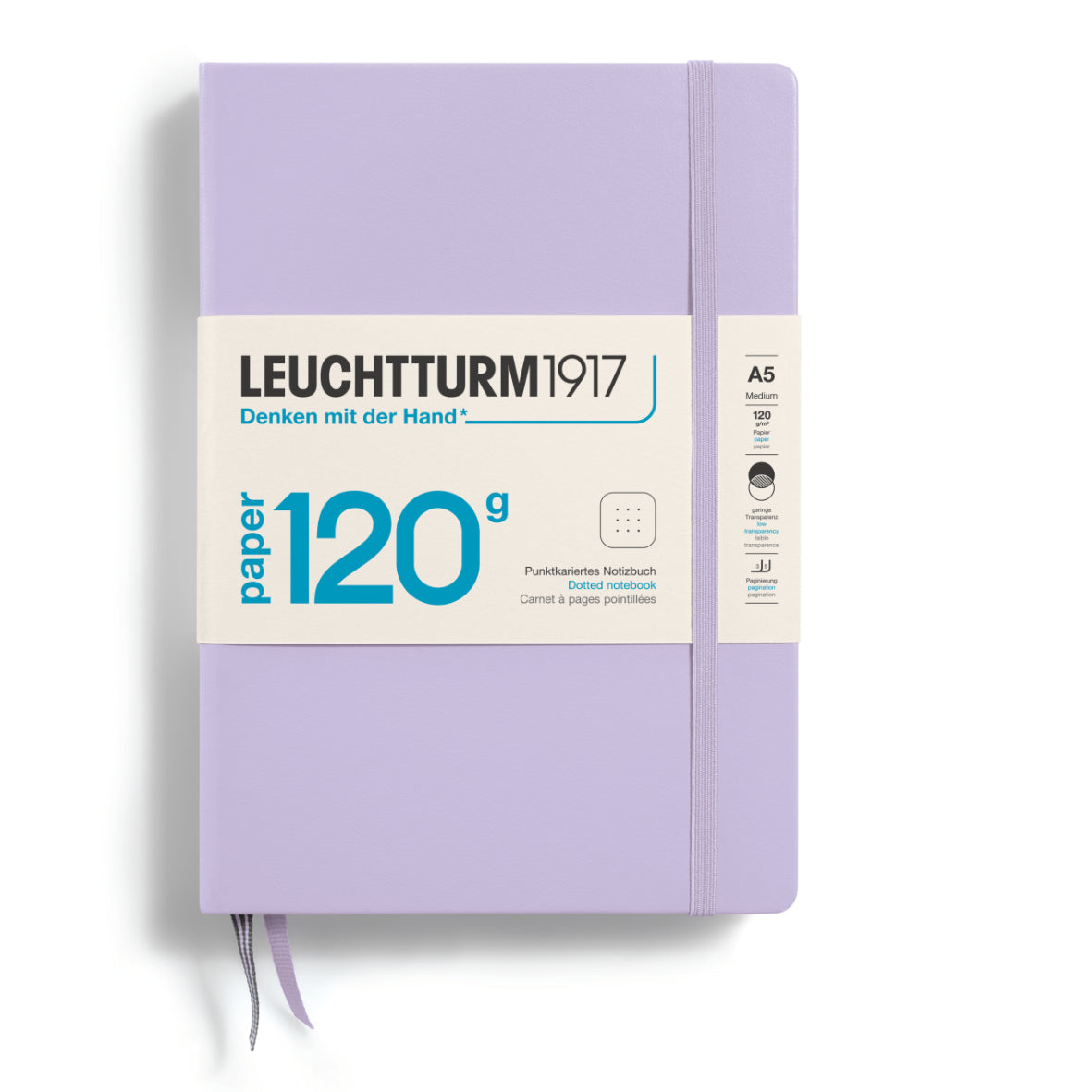 LEUCHTTURM1917 DOTTED NOTEBOOK EDITION 120 A5(203 Pages)-LILAC