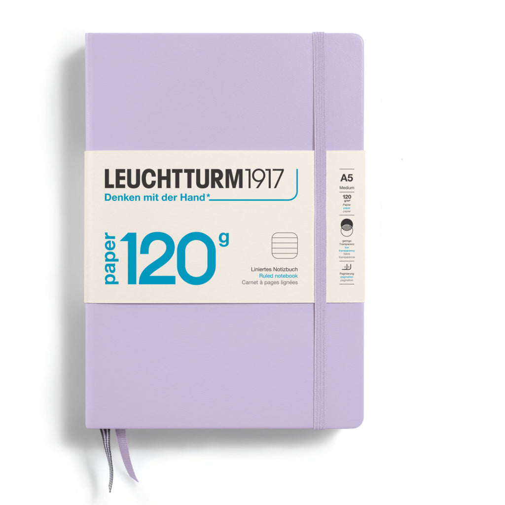 LEUCHTTURM1917 RULED NOTEBOOK EDITION 120 A5(203 Pages)-LILAC