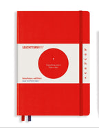 LEUCHTTURM1917 DOTTED NOTEBOOK-BAUHAUS ED A5(251) - RED