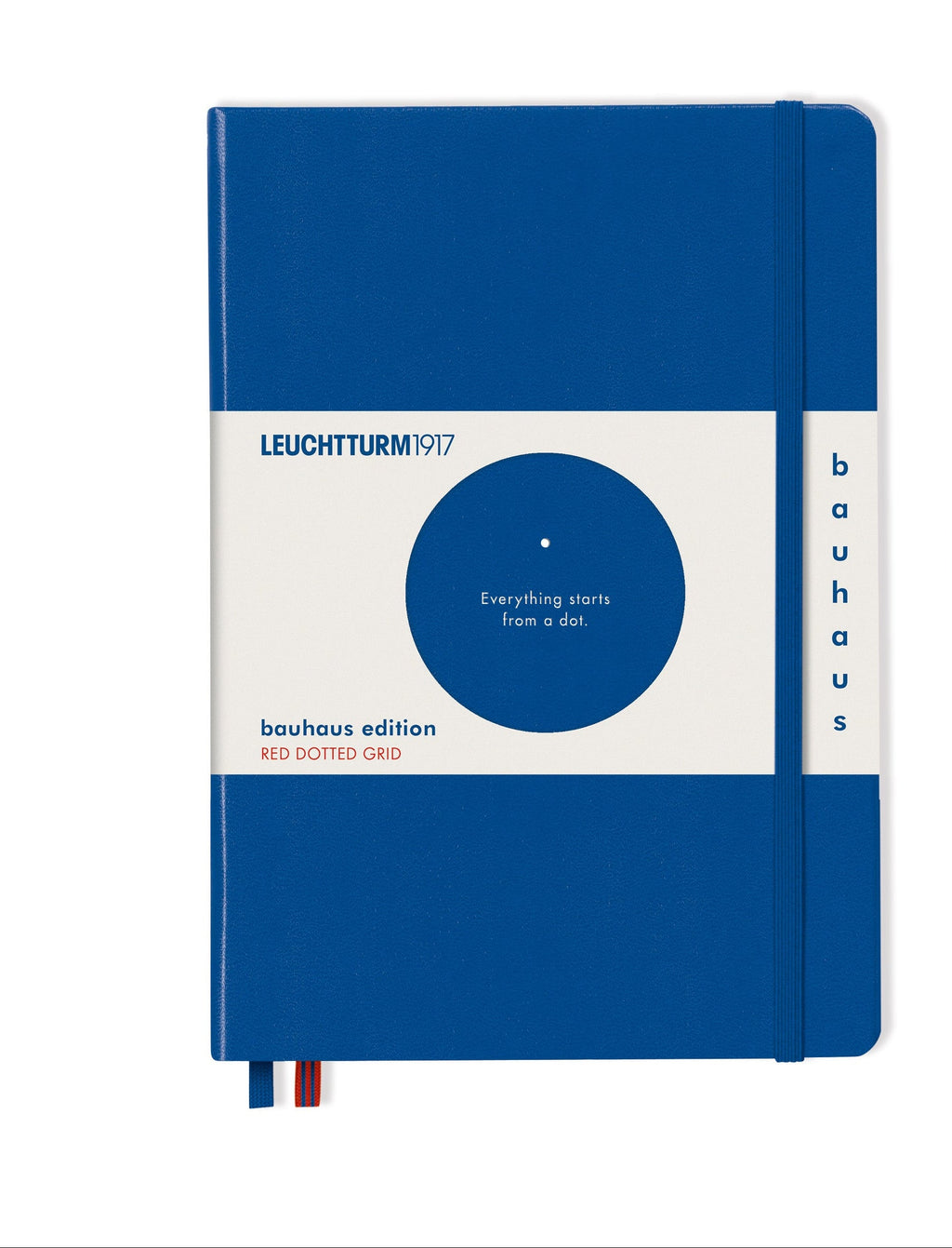 LEUCHTTURM1917 DOTTED NOTEBOOK-BAUHAUS ED A5(251) - ROYAL BLUE