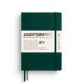 LEUCHTTURM1917 RULED NOTEBOOK  A5 (411 Pages)-FOREST GREEN
