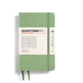 LEUCHTTURM1917 RULED NOTEBOOK A6 (187 Pages)-SAGE