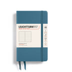 LEUCHTTURM1917 DOTTED NOTEBOOK A6 (187 Pages)-STONE BLUE