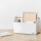 Litem | Multi Utility Storage Basket | Ivory |  Palo | For Office Home & Kitchen
