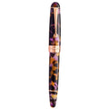 Penlux | Masterpiece Delgado | Fountain Ink Pen | Euploea | Brown Black | Piston Filling
