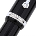 Penlux | Masterpiece Grande | Fountain Pen | Black Body | Piston Filling