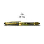 Penlux | Masterpiece Delgado | Fountain Pen | Moss Body | Green | Piston Filling