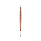Pininfarina | Cambiano | Aluminium | Classic  Ethergraf metal alloy tip | Solid Wood Desk Stand
