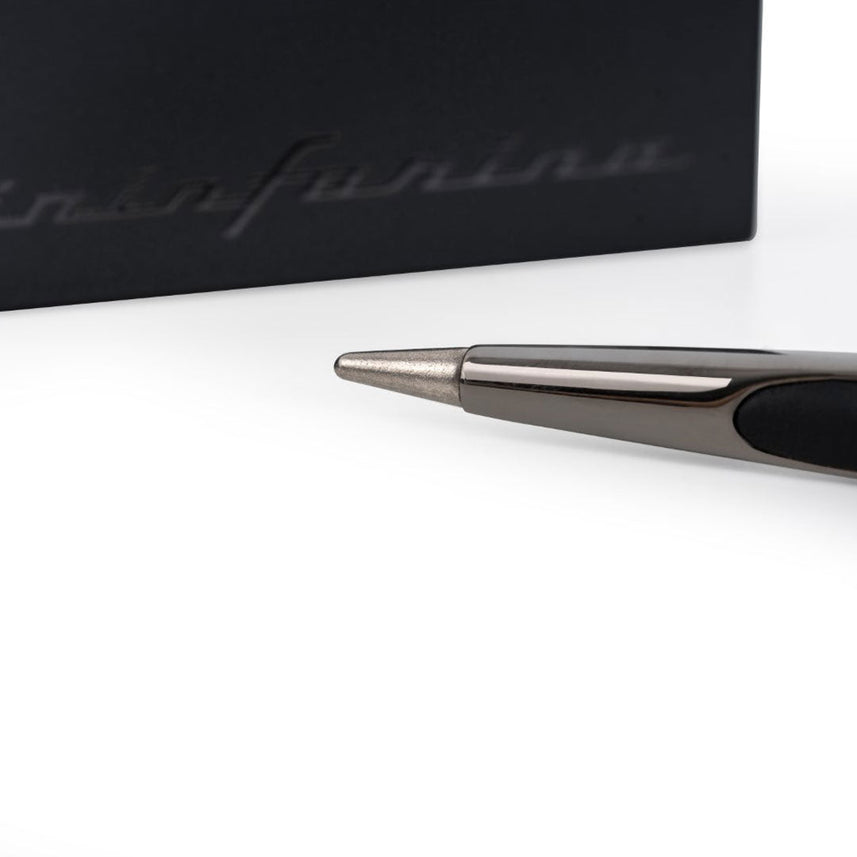Pininfarina | Cambiano Black Edition | Ethergraf Tip | Solid Wood Base
