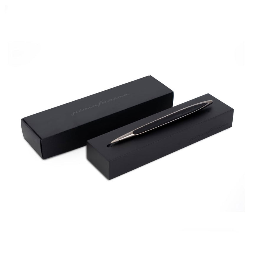 Pininfarina | Cambiano Black Edition | Ethergraf Tip | Solid Wood Base