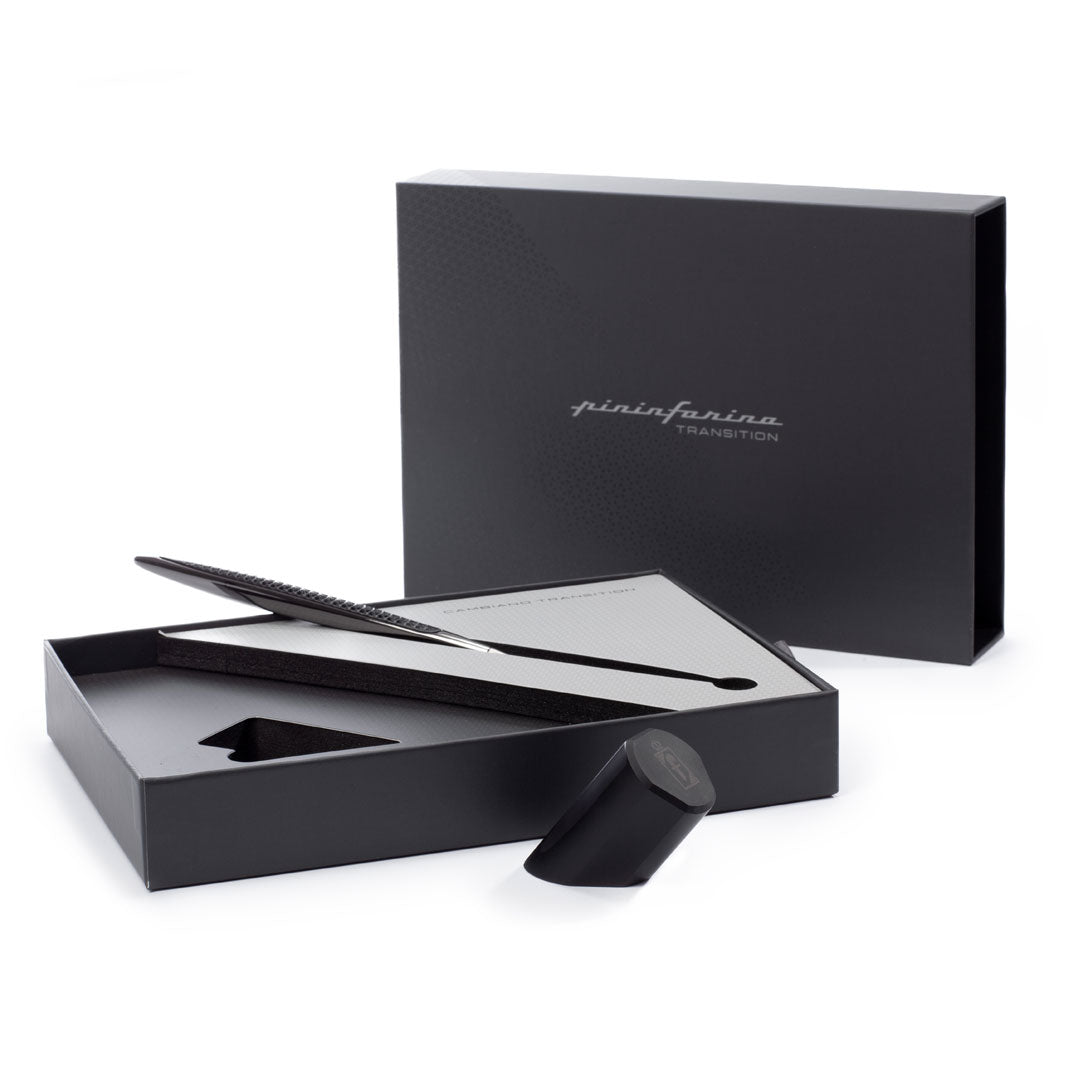 Pininfarina | Cambiano Transition Edition | Stylus with Ethergraf Tip | Inclined Desk Stand