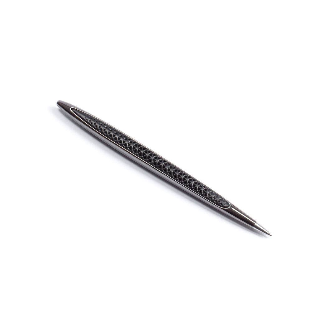 Pininfarina | Cambiano Transitions | Black | Ballpoint | Inclined Desk Stand