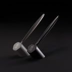 Pininfarina | Cambiano Transitions | Titanium | Ballpoint Pen | Inclined Desk Stand