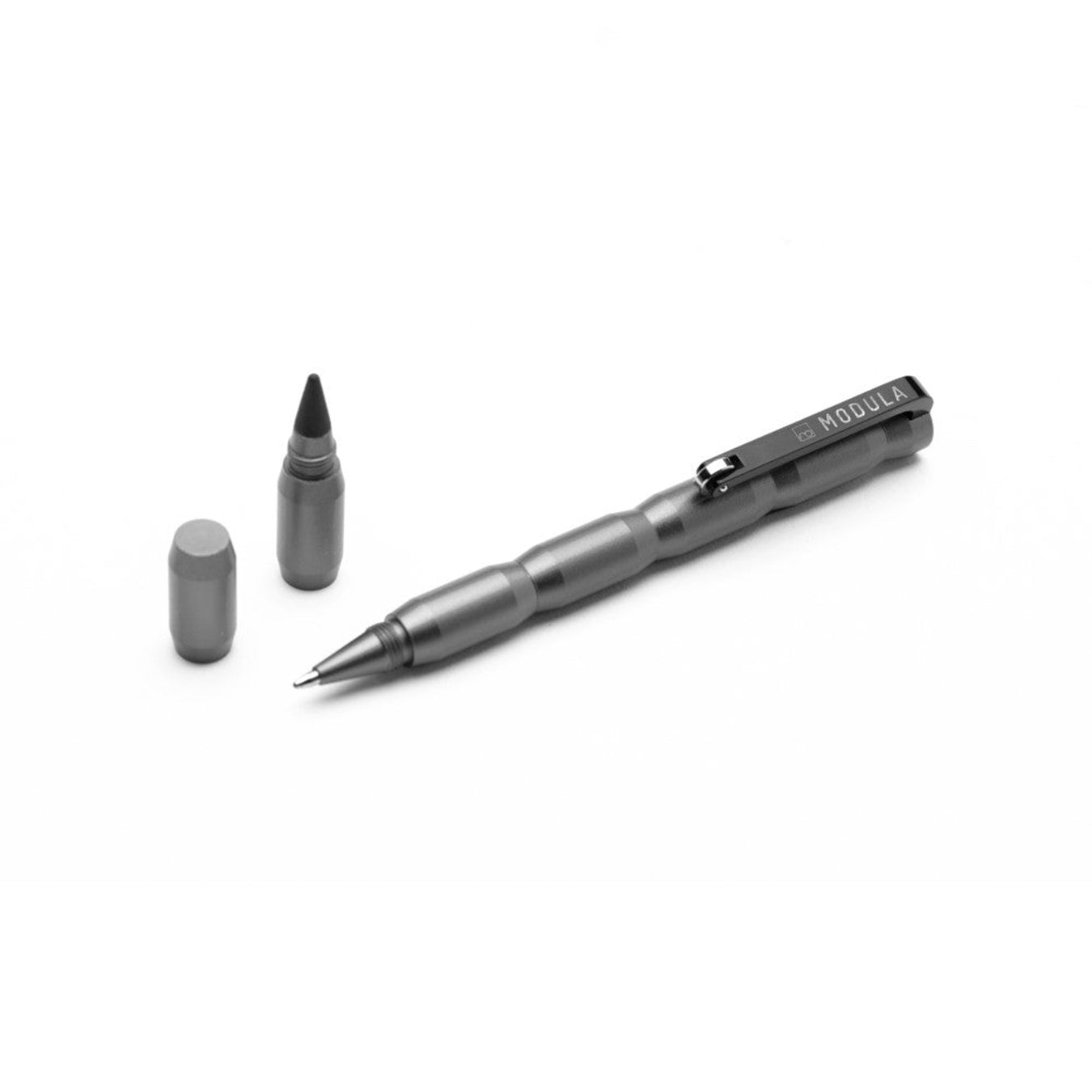 Pininfarina | Forever Modula | Aluminum | GrafeeX Tip Pencil & Ballpoint Pen | Charcoal