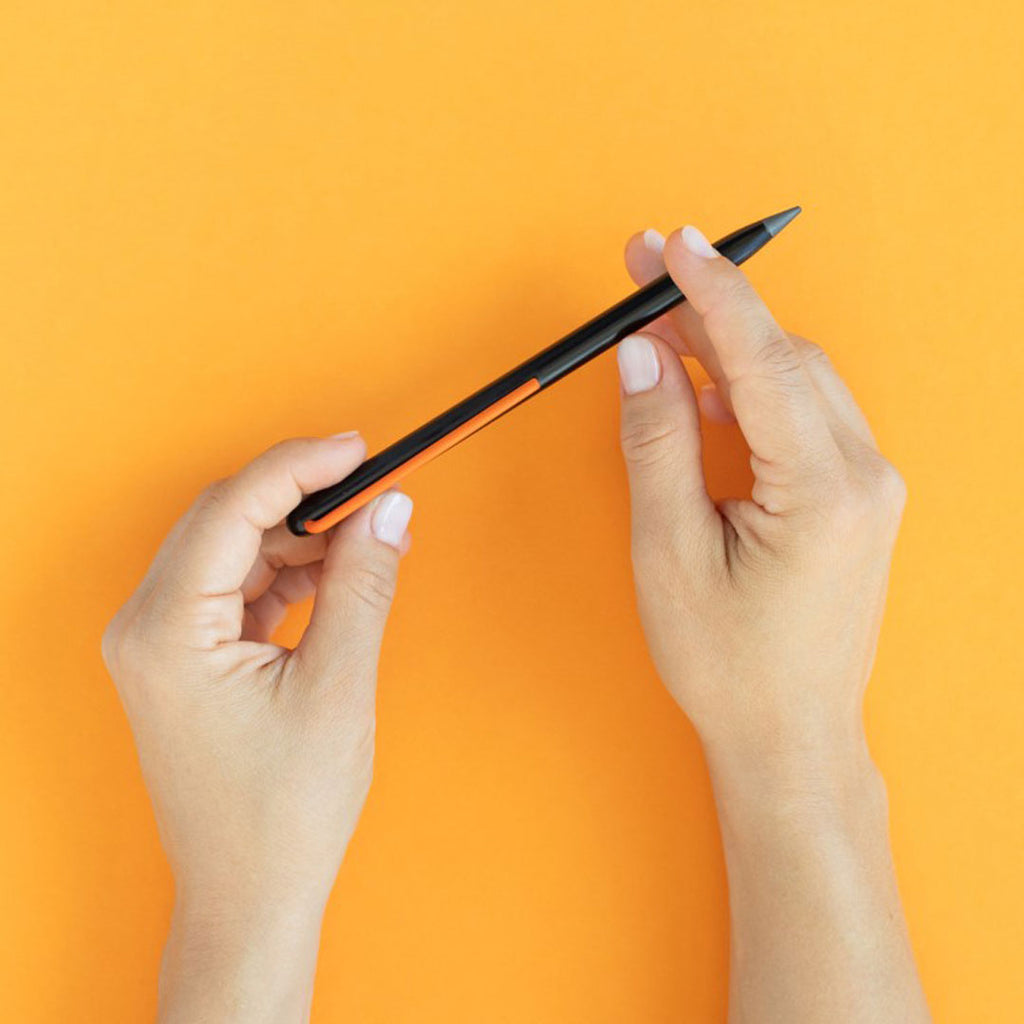 Pininfarina | Grafeex | Graphite Pencil | Brass Barrel | Orange | 0.7mm Mechanical Pencil