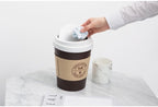 LITEM- MINI COFEE DUST BIN - BLACK