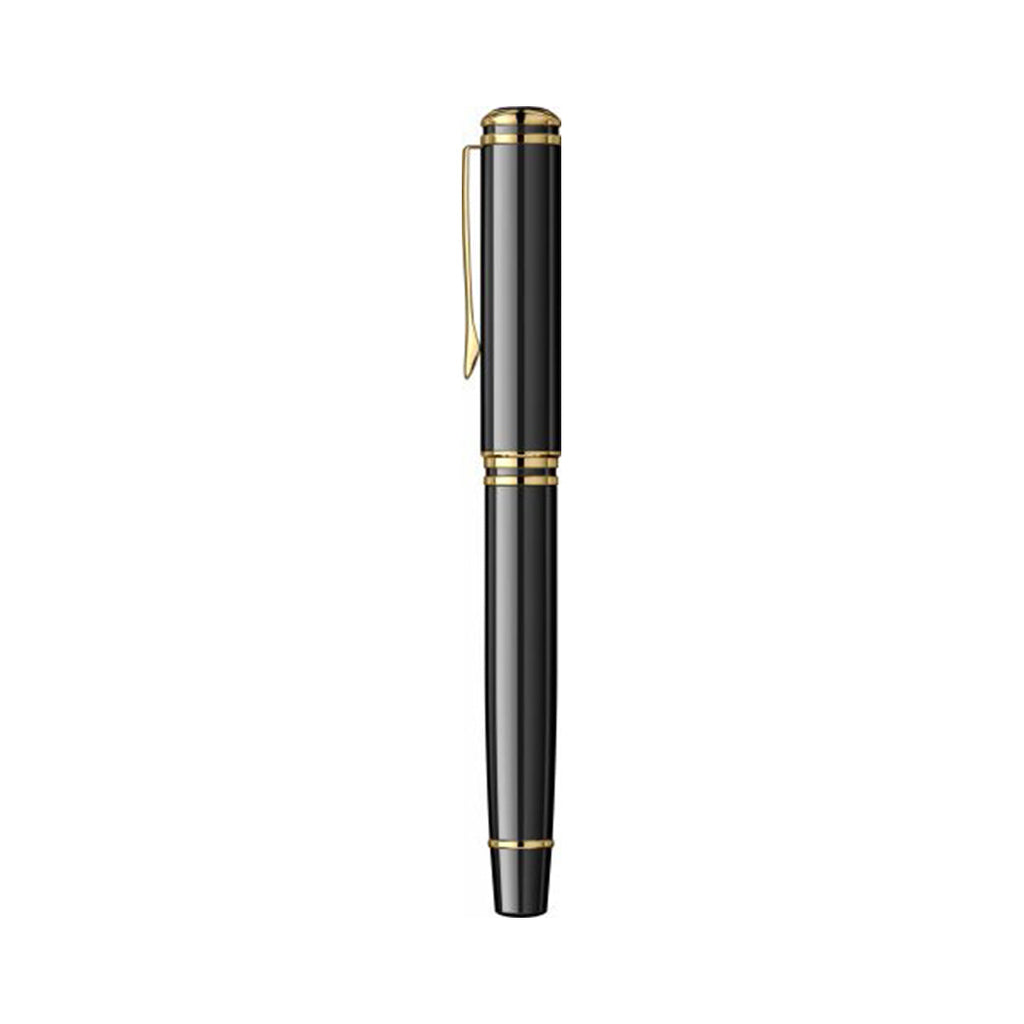 Scrikss Fortune Series Roller Ball Pen - Black GT in White Background