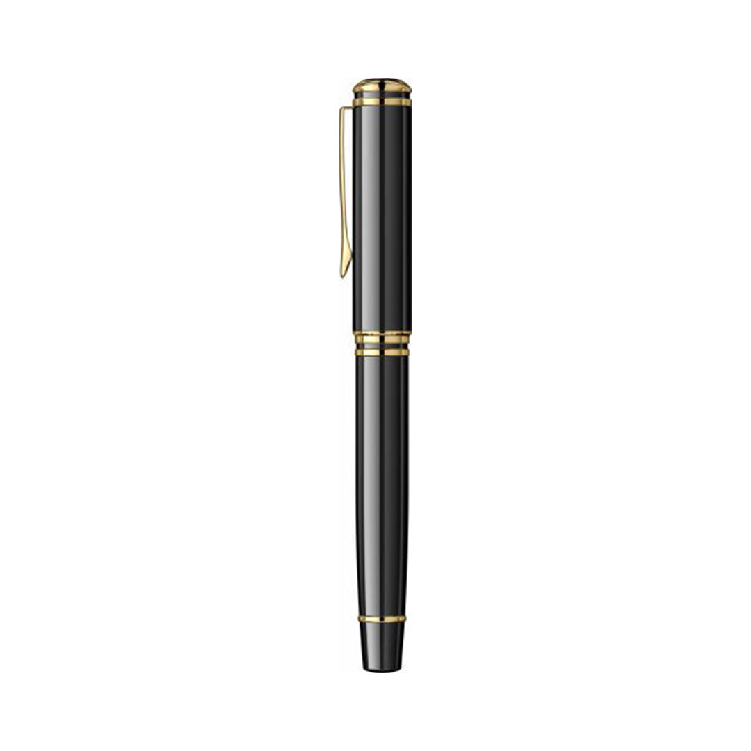 Scrikss Fortune Series Roller Ball Pen - Black GT in White Background