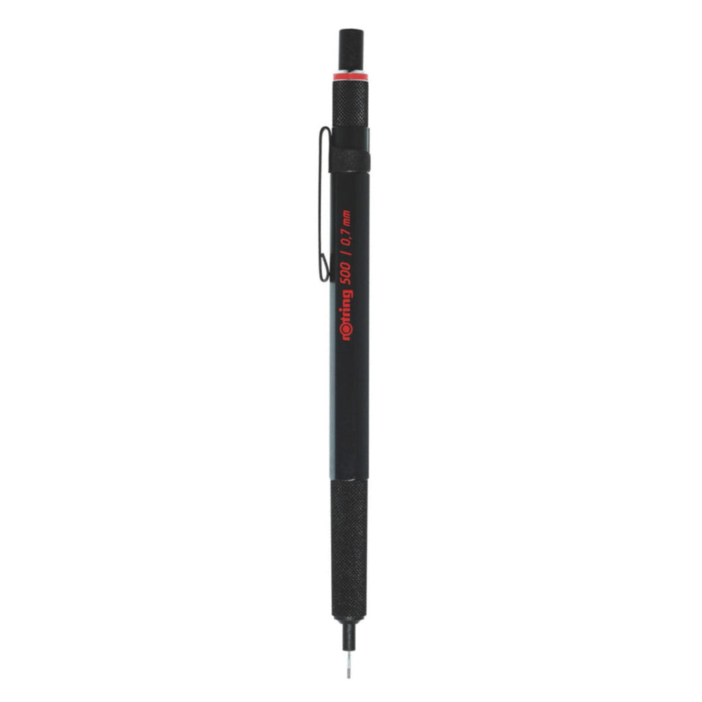 Rotring 500 Mechanical Pencil 0.7mm in Black on a white background
