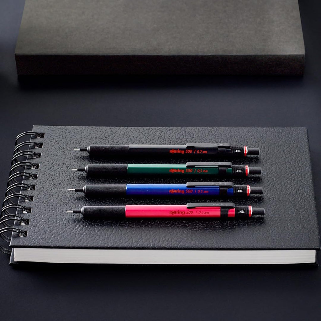 Rotring 500 Mechanical Pencil 0.5mm in 4 different colours