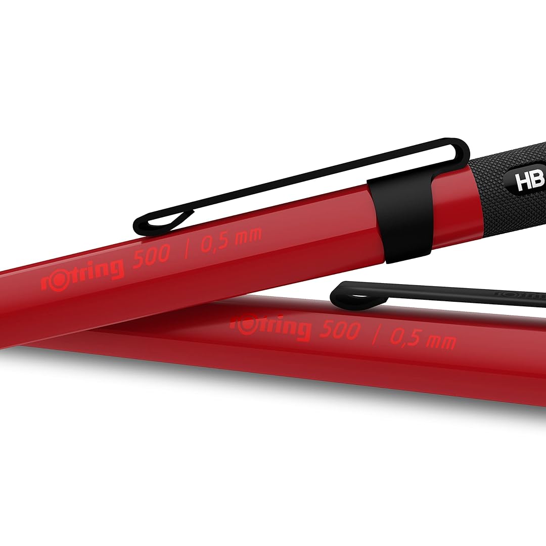 Rotring 500 Mechanical Pencil 0.5mm – Matte Red