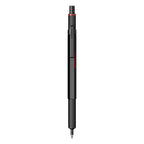 Rotring 600 Medium Point Ballpoint Pen in Black on a white background