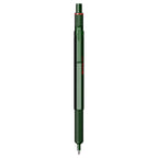 Rotring | 600 Series | Green 1.0mm Ball Pen | Metal Body | Non-Slip | Metal Knurled Grip