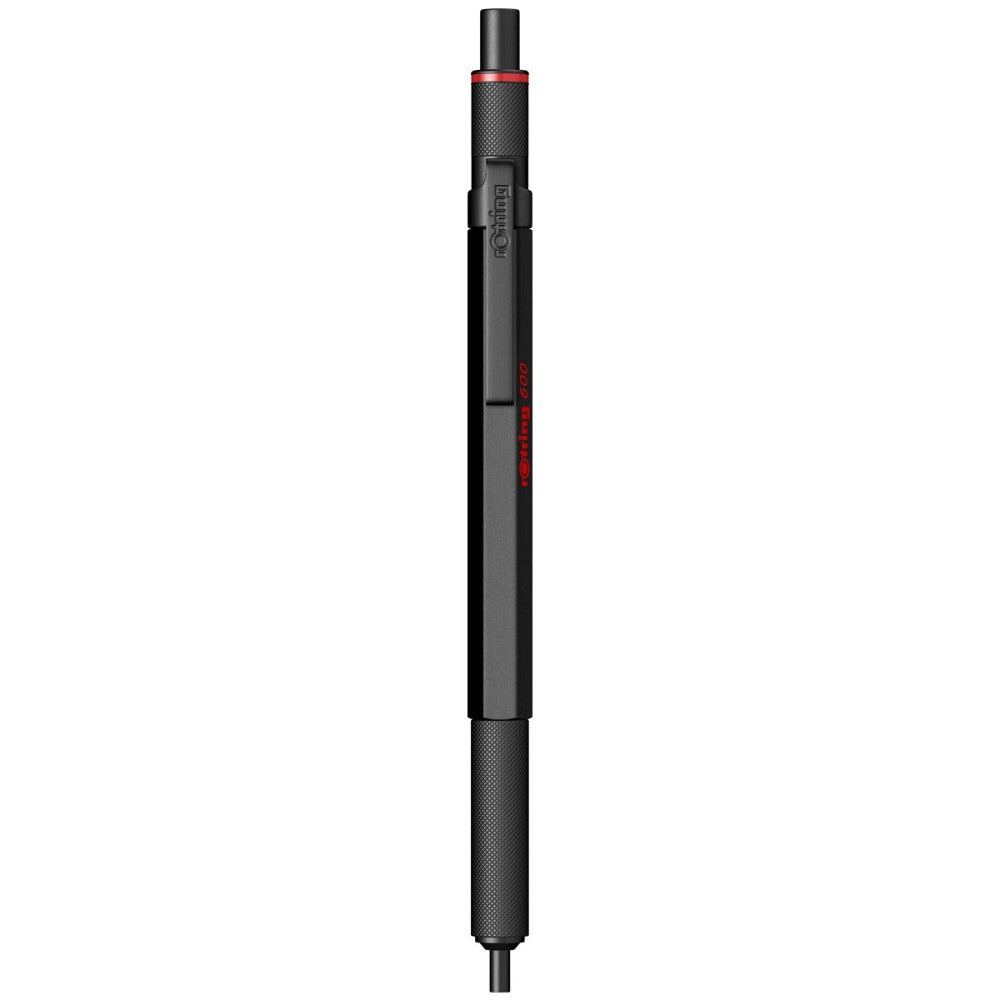 Rotring 600 Medium Point Ballpoint Pen – Black on a white background