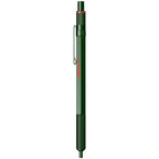 Rotring | 600 Series | Green 1.0mm Ball Pen | Metal Body | Non-Slip | Metal Knurled Grip