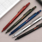 5 Rotring 600 Medium Point Ballpoint Pen in different colours