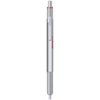 Rotring 600 Medium Point Ballpoint Pen – Silver