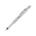 Rotring 800+ 0.7 mm Mechanical Pencil in Silver on a white background