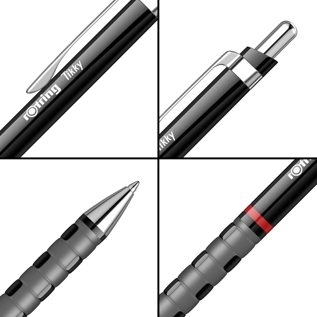 Rotring Ball Point Pen 1.0mm in Black from all sides of view