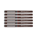 Rotring Tikky Graphic Fineliner Black – 0.3mm & 0.5mm (6 Pen Set)