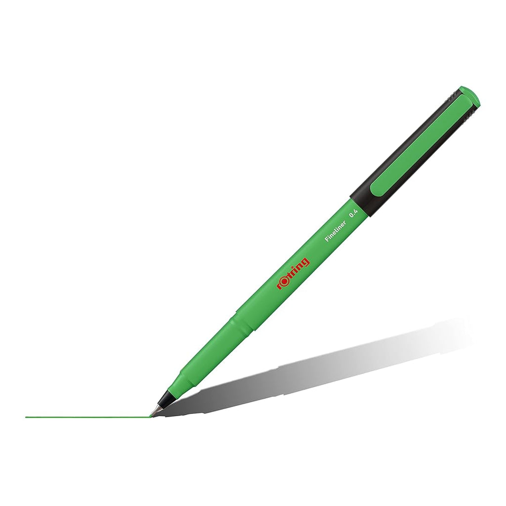 Rotring Liner Fineliner Pens 0.4mm – Assorted Colours (Pack of 4)