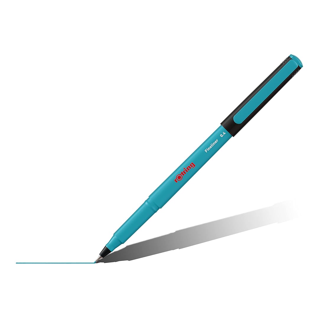 Rotring Liner Fineliner Pens 0.4mm – Assorted Colours (Pack of 4)