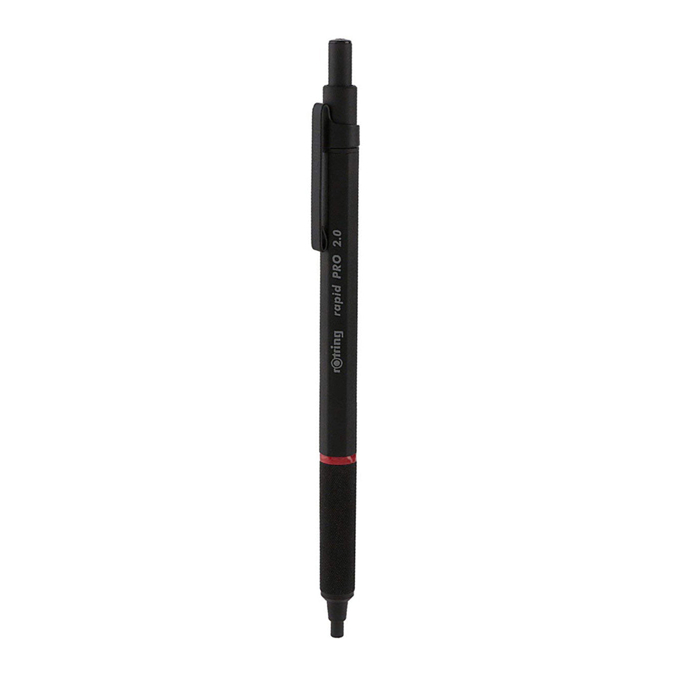 Rotring Rapid Pro 2.0mm Mechanical Pencil in Matte Black on a white background
