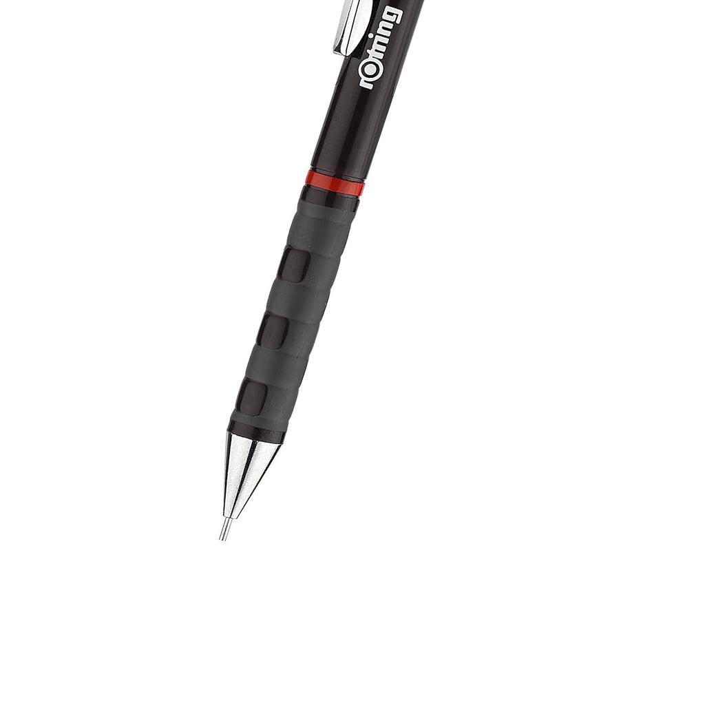 Rotring Tikky 0.35mm Mechanical Pencil with a red accent on a white background