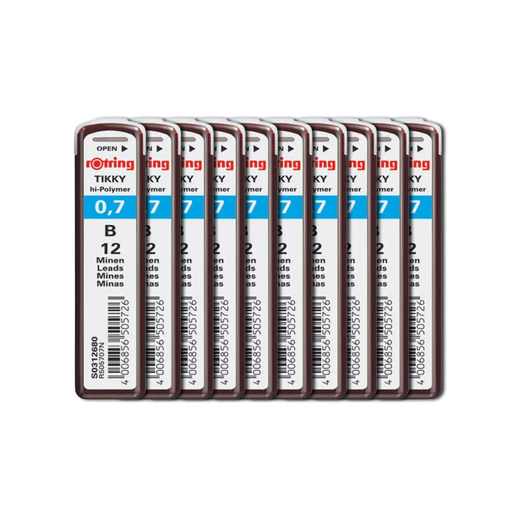Rotring Tikky 0.7MM B Leads – Pack of 10