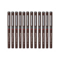 Rotring Tikky Graphic Fineliner 0.2mm - Black (Pack of 12) on a white background