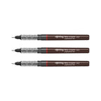 3 Rotring Tikky Graphic Fineliner Black – 0.2mm on a white background
